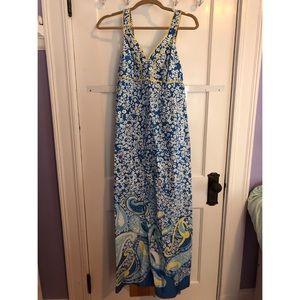 Lilly Pulitzer Margherita blue print dress size 2
